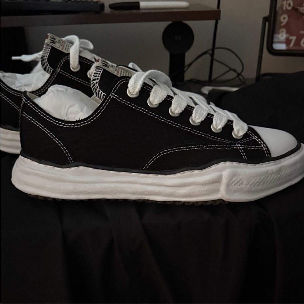 MAISON MIHARA YASUHIRO - MMY Black and White Sneakers